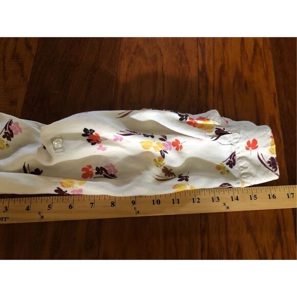 Velvet Heart Colorful Floral summer Button Down Shirt SZ S - Picture 11 of 11